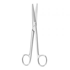 Dissecting Scissors McKesson Argent  Mayo 6-3/4 Inch Length Surgical Grade Stainless Steel NonSterile Finger Ring Handle Straight