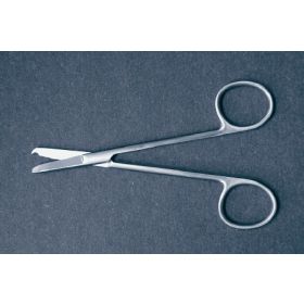 Suture Scissors McKesson Argent  Littauer 5-1/2 Inch Length Surgical Grade Stainless Steel NonSterile Finger Ring Handle Straight Blunt Tip / Blunt Tip