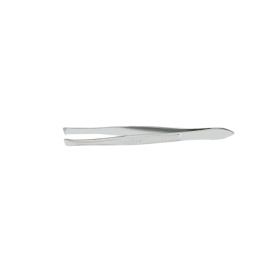 Cilia Forceps McKesson Bergh 3-1/2 Inch Length Office Grade Stainless Steel NonSterile NonLocking Thumb Handle 5 mm Wide Serrated Tips