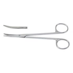 Dissecting Scissors McKesson 5-1/2 Inch Length Office Grade Stainless Steel Finger Ring Handle Straight
