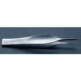 Splinter Forceps McKesson Feilchenfeld 4-1/2 Inch Length Office Grade Stainless Steel NonSterile NonLocking Thumb Handle
