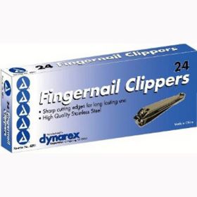 Dynarex 4891 Fingernail Clippers-24/Box
