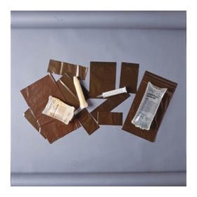 Pharmacy Bag RD Plastics 6 X 8 Inch Amber Zip Closure