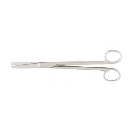 Dissecting Scissors Miltex  Sims 8 Inch Length OR Grade German Stainless Steel NonSterile Finger Ring Handle Straight Blade Blunt Tip / Blunt Tip