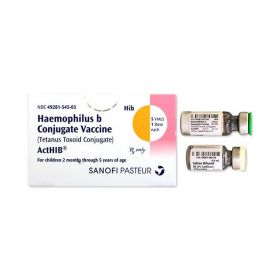 ActHIB Haemophilus b Conjugate Vaccine, Single-Dose Vial and Diluent, 5/Box