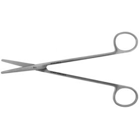 Dissecting Scissors BR Surgical Metzenbaum 7 Inch Length Surgical Grade Stainless Steel NonSterile Finger Ring Handle Straight Blunt Tip / Blunt Tip