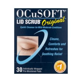Eyelid Cleanser OCuSOFT Lid Scrub 30 per Box Wipe
