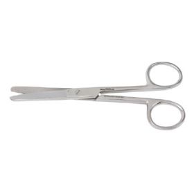 Operating Scissors Vantage 7-1/2 Inch Length Office Grade Stainless Steel Finger Ring Handle Blunt Tip / Blunt Tip