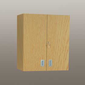 Wall Cabinet with Locking Doors, 24 Inch - 5095WW