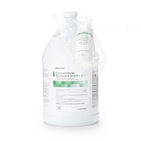 Glutaraldehyde High-Level Disinfectant McKesson 28 Day Activation Required Liquid 1 gal. Jug Max 28 Day Reuse