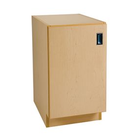 Desk cabinet, single-door, hinged left