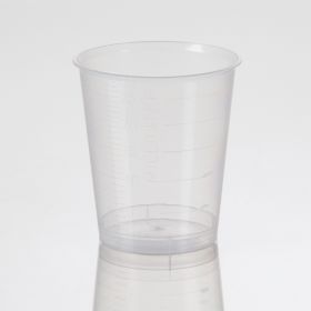 Narrow Graduated Med Cups, Clear 30mL, Case 4,800