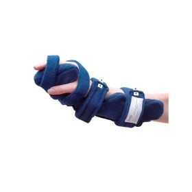 Adult Cuddler Hand/Thumb Orthosis, Terrycloth Cover, Navy