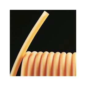 Fisherbrand Tubing, Rubber 0.312 Inch ID X 0.437 Inch OD X 12 Foot L X 0.062 Inch Thk, Natural Rubber, Amber, Seamless