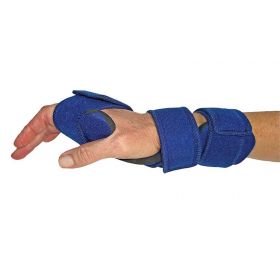 Comfyprene Wrist Cock-Up Orthosis, Adult, Dark Blue