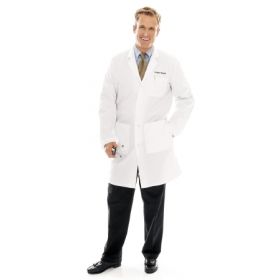 Lab Coat White Size 40 Mid Length Reusable 522410
