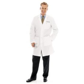 Lab Coat White Size 48 Mid Length Reusable