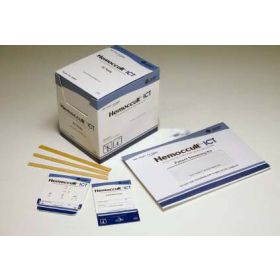 Patient Sample Collection and Screening Kit Hemoccult ICT 3-Day Colorectal Cancer Screening Fecal Occult Blood Test (iFOB or FIT) Stool Sample 40 Patient Kits