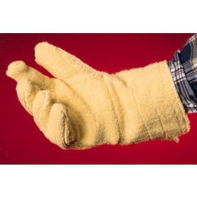 Heat Resistant Glove Wells Lamont X-Large Kevlar Butter 5.5 Inch Gauntlet Cuff NonSterile