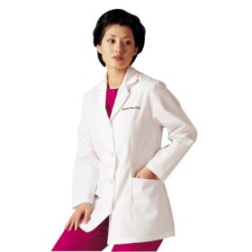 Lab Jacket White Size 6 Hip Length Reusable