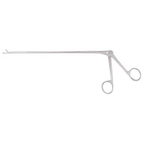 Biopsy Forceps McKesson Argent Kevorkian 9-3/4 Inch Length Surgical Grade Stainless Steel NonSterile Pistol Grip Handle with Spring Straight 3 X 9.7 mm Bite