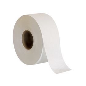 Toilet Tissue envision White 2-Ply Jumbo Size Cored Roll Continuous Sheet 3-1/5 Inch X 1000 Foot
