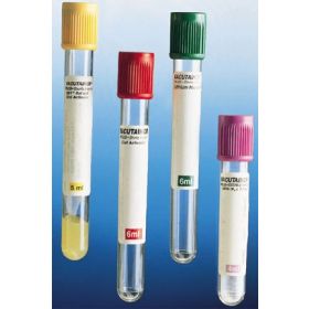 BD Vacutainer Venous Blood Collection Tube Sodium Heparin Additive 10 mL Conventional Closure Plastic Tube