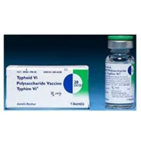 Typhim Vi Typhoid 2 Years + Injectable 25mcg/0.5mL MDV 10mL Ea