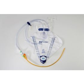 Indwelling Catheter Tray Curity Ultramer 2-Way Foley 18 Fr. 5 cc Balloon Latex