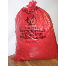 Infectious Waste Bag McKesson 30 gal. Red Polyethylene 30 X 36 Inch