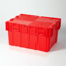 Hinged Lid Transfer Box - 5545 - Red