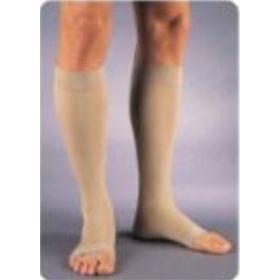 Compression Stocking JOBST Knee High Large Beige Open Toe
