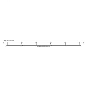 Chart Divider Set - Paper - Blank - Reinforced Tabs - 5 Tabs Side