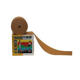 Cando 10-5627 latex free exercise band-50 yard roll-gold-xxx-heavy