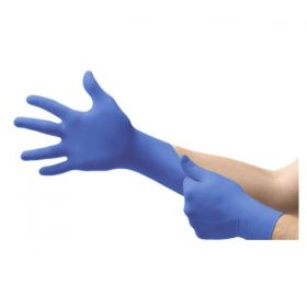 Gloves exam cobalt ultra powder-free nitrile latex-free 9.5 in xl blue 200/bx, 10 bx/ca