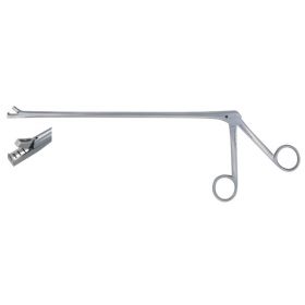 Uterine Biopsy Forceps MeisterHand Kevorkian-Younge 9-1/2 Inch Length Surgical Grade German Stainless Steel NonSterile NonLocking Finger Ring Handle Straight 3.5 X 8 mm Rectangular Bite with Teeth on Lower Jaw