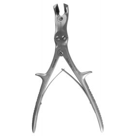 Bone Cutting Forceps MeisterHand Stille-Horsley 10-1/2 Inch Length Surgical Grade German Stainless Steel NonSterile NonLocking Plier Handle with Spring Angled