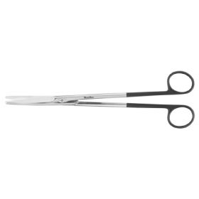 Dissecting Scissors MeisterHand SuperCut Mayo 9 Inch Length Surgical Grade Stainless Steel NonSterile Finger Ring Handle Curved Blunt Tip / Blunt Tip
