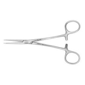 Hemostatic Forceps Crile 5-1/2 Inch Length Surgical Grade Finger Ring Handle Straight Fully Serrated Jaws
