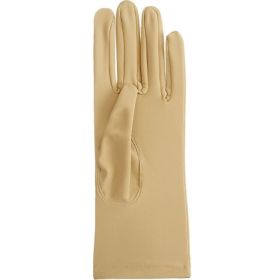 Compression Glove Rolyan  Full Finger Medium Over-the-Wrist Left Hand Lycra  / Spandex