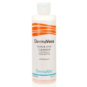 Shampoo and Body Wash DermaVera 7.5 oz. Flip Top Bottle Scented