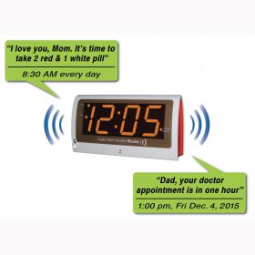 Reminder Rosie 58060 Voice Activated 25 Alarm Clock