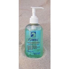 Hand Sanitizer with Aloe Gentell 8 oz. Ethyl Alcohol Gel Pump Bottle