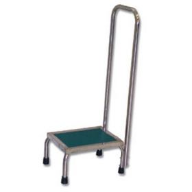 Step Stool MRI 1-Step Stainless Steel 8-1/2 Inch Step Height