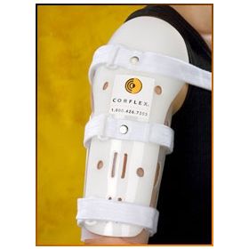 Humeral Fracture Brace Extended Length D-Ring / Hook and Loop Strap Closure X-Large, Extended
