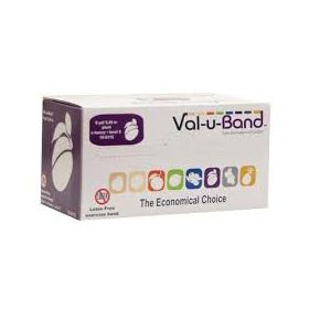 Val-u-band 10-6115 latex free band-6 yard-plum-level 5/7