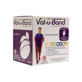 Val-u-band 10-6125 latex free band-50 yard-plum-level 5/7