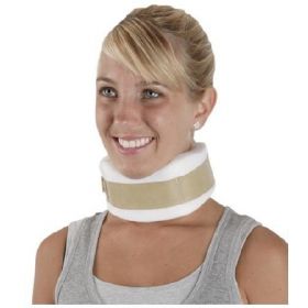 Cervical Collar Ossur Medium Density Adult One Size Fits Most One-Piece / Stabilizing Panel 4 Inch Height