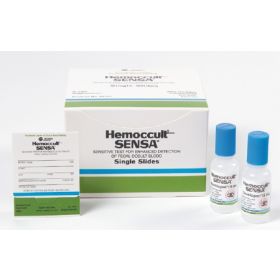 Rapid Test Kit Hemoccult Sensa Single Slides Colorectal Cancer Screening Fecal Occult Blood Test (FOBT) Stool Sample 1,000 Tests