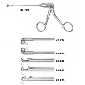 Antrum Punch Forceps 5-1/8 Inch Length Angled Left 3.5 X 8.5 mm Cup